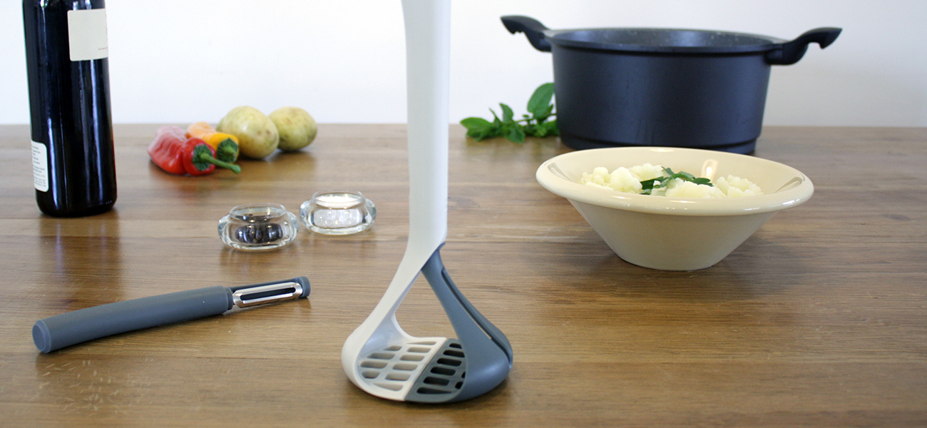 Product Design, kitchen gadget, invention, Potato masher